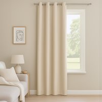 Rideau thermique Poppy naturel - MT - Mondial Tissus