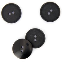 Boutons plats 2 trous noir 23 mm - MT - Mondial Tissus