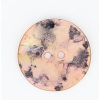 Boutons nacre marbrés rose - lot de 3 - Mondial Tissus