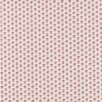 Tissu voile de coton petite fleurette lilas fond écru - Mondial Tissus