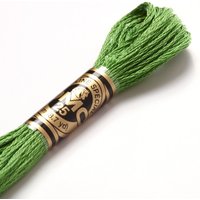 Fil mouliné à broder - Tons verts - COL 702 - DMC - Mondial Tissus