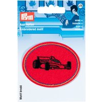 Écusson thermocollant Voiture de course rouge - Prym - Mondial Tissus