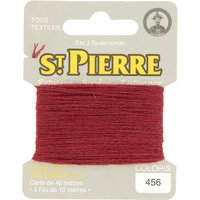 Laine Saint Pierre pour repriser / broder 456 rouge intense - St. Pierre - Mondial Tissus