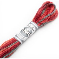 Fil mouliné Variation à broder - rouge et orange - COL 4517 - DMC - Mondial Tissus