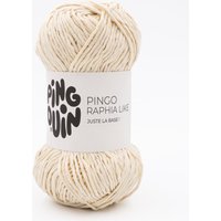 Pelote de fil à tricoter Raphia like écru - Pingouin - Pingouin - Mondial Tissus