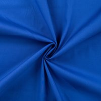 Tissu popeline coton Poppie uni bleu royal - Mondial Tissus