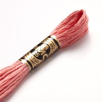 Fil mouliné à broder - Tons roses-violets - COL 760 - DMC - Mondial Tissus