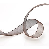 Ruban organdi - Marron foncé - Mondial Tissus