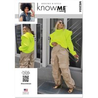 Patron Know Me ME2054W3 sweat à capuche 58-66 - Know Me - Mondial Tissus