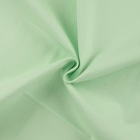 Tissu denim coton stretch uni vert - Mondial Tissus
