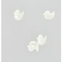 Boutons forme canard blanc 15 mm MT - MT - Mondial Tissus