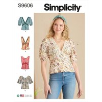 Patron Simplicity S9606.H5 - Chemisier Jeunes Filles 34 - 42 - Simplicity - Mondial Tissus