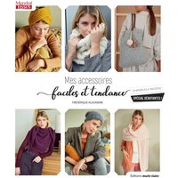 Livre - Mes accessoires faciles et tendance à tricoter - MT - Mondial Tissus