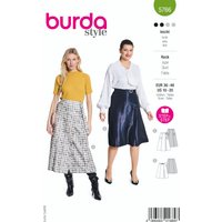 Patron burda n° 5766 jupe 36-46 - Burda - Mondial Tissus