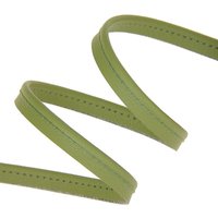 Passepoil simili-cuir 10 mm couleur kaki - Mondial Tissus