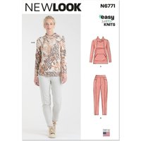 Patron New Look N° 6770 haut et pantalon 32 au 54 - Newlook - Mondial Tissus