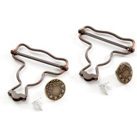 Boucles pour salopette bronze - MT - Mondial Tissus