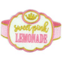 Écusson Sweet pink lemonade - Mondial Tissus