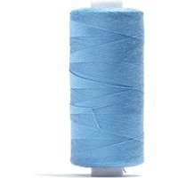 Bobine de fil tous tissus 500 mètres 100 % polyester Bleu - MT - Mondial Tissus