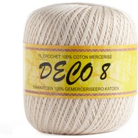 Pelote 100 gr coton a crocheter ecru - Mondial Tissus