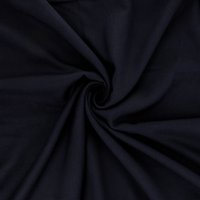Tissu gabardine viscose légère unie marine - Mondial Tissus