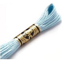 Fil mouliné à broder - Tons bleus - COL 3761 - DMC - Mondial Tissus