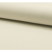 Tissu lainage fin extensible uni écru - Mondial Tissus