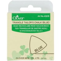 Craie triangulaire bleu - Clover - Clover - Mondial Tissus