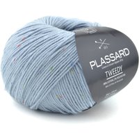 Pelote de fil à tricoter Tweedy ciel 175m - Plassard - Plassard - Mondial Tissus
