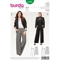 Patron burda 6470 pantalon - Burda - Mondial Tissus
