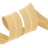 Biais replié 20 mm beige - MT - Mondial Tissus