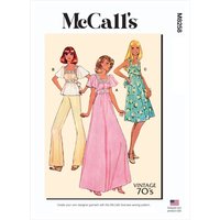 Patron McCall's 8258A5 - Robe et haut vintage du 34 au 42 FR - McCall's - Mondial Tissus