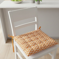 Galette de chaise Origami jaune - MT - Mondial Tissus