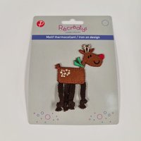 Motifs Noël renne marron - Récréatys - Mondial Tissus