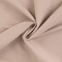 Tissu french terry uni beige - Mondial Tissus