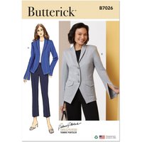 Patron Butterick B7026K5 veste col châle femme 36-44 - Butterick - Mondial Tissus