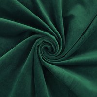 Tissu velours Decker vert foret - MT - Mondial Tissus