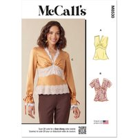 Patron Mc Call's M8530Y5 Femme Haut asymétrique 46 au 54 - McCall's - Mondial Tissus