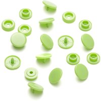 Boutons-pression ronds Color Snaps - Vert clair - Prym - Mondial Tissus