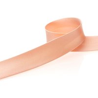 Biais satin polyester Saumon 20 mm - MT - Mondial Tissus