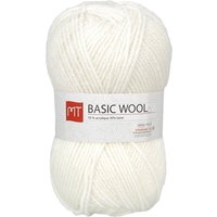 Pelote de fil à tricoter MT basic wool blanc - MT - Mondial Tissus