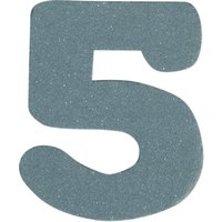 Écusson chiffre 5 réfléchissant - Mondial Tissus