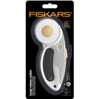 Cutter rotatif softgrip Ø60 mm titanium - Fiskars - Fiskars - Mondial Tissus