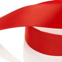 Ruban satin double face 25 mm rouge - MT - Mondial Tissus
