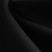 Tissu nappage anti tache Linoso noir - MT - Mondial Tissus