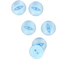 Boutons ronds bleu clair 16 mm - MT - Mondial Tissus