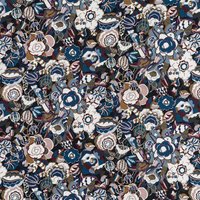 Tissu Liberty soie crêpe fleurs - Liberty - Mondial Tissus