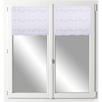 Voilage modulable organza blanc - Mondial Tissus