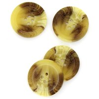 Boutons marbré beige 28mm - MT - Mondial Tissus