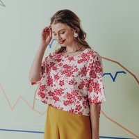 Patron Burda 6243 T-shirt femme avec ou sans volants - Burda - Mondial Tissus